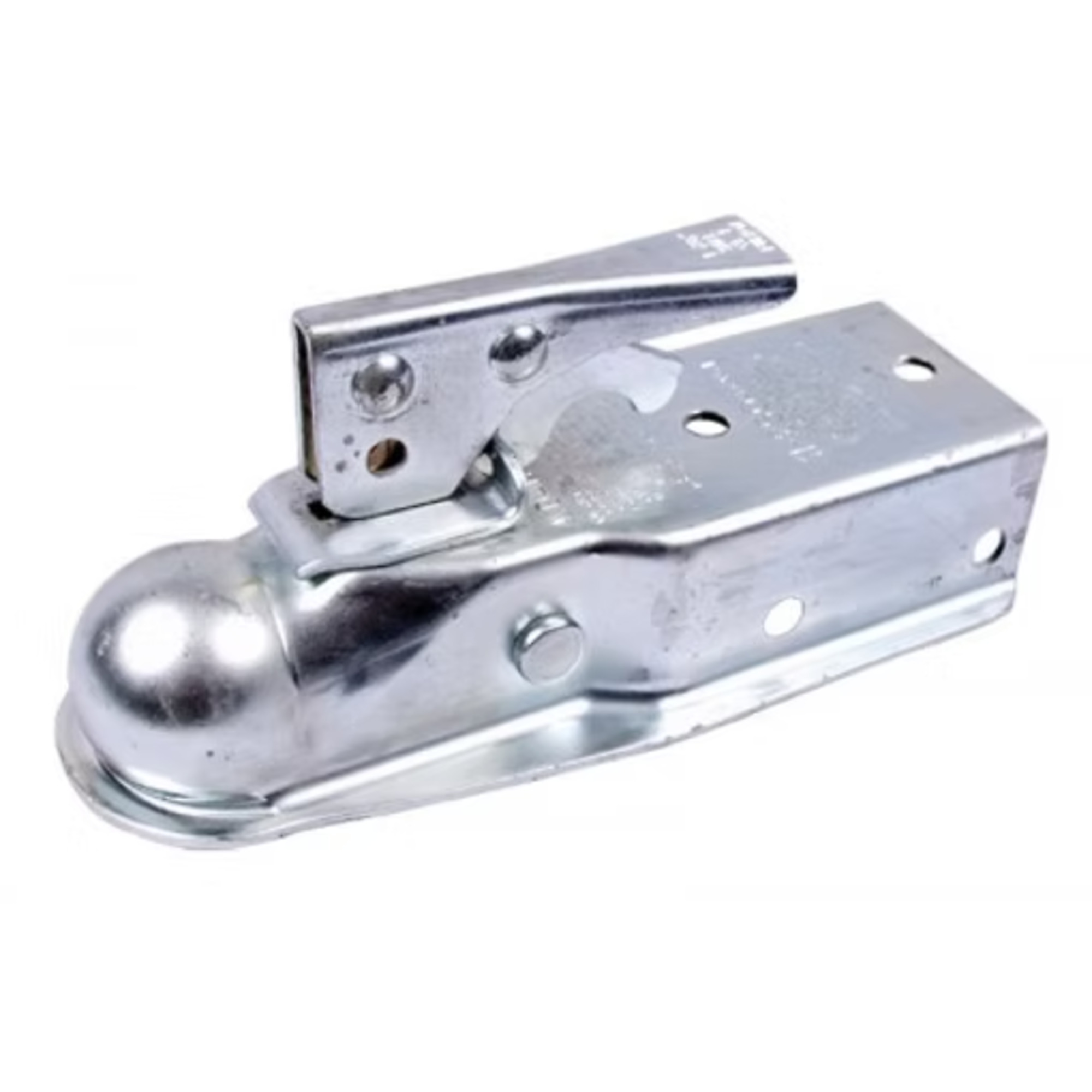 Uriah Products Trailer Coupler — 2in. Ball, 3in. Tongue, Zinc-Plated, Model# UC200300